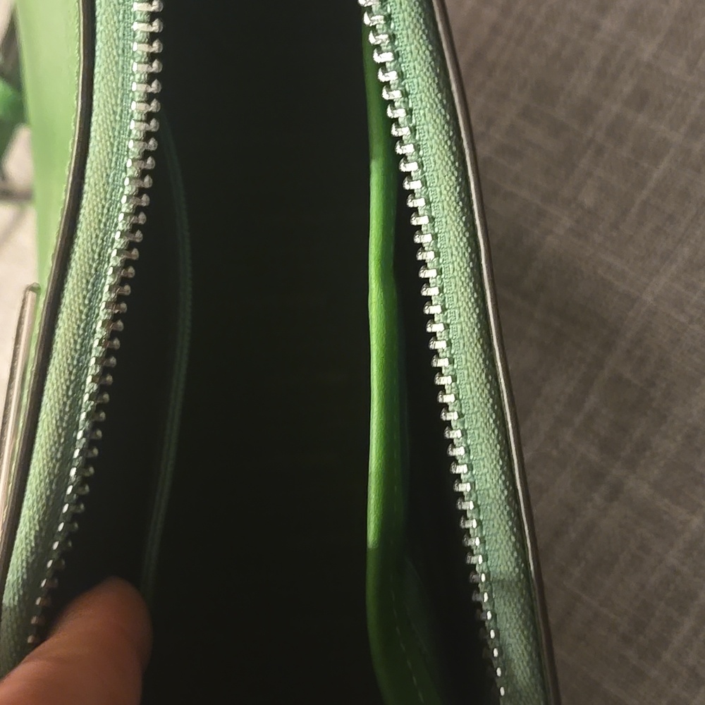 Kate Spade Sam Icon Shiny Small Convertible Crossbody In KS Green - Picture 4 of 4